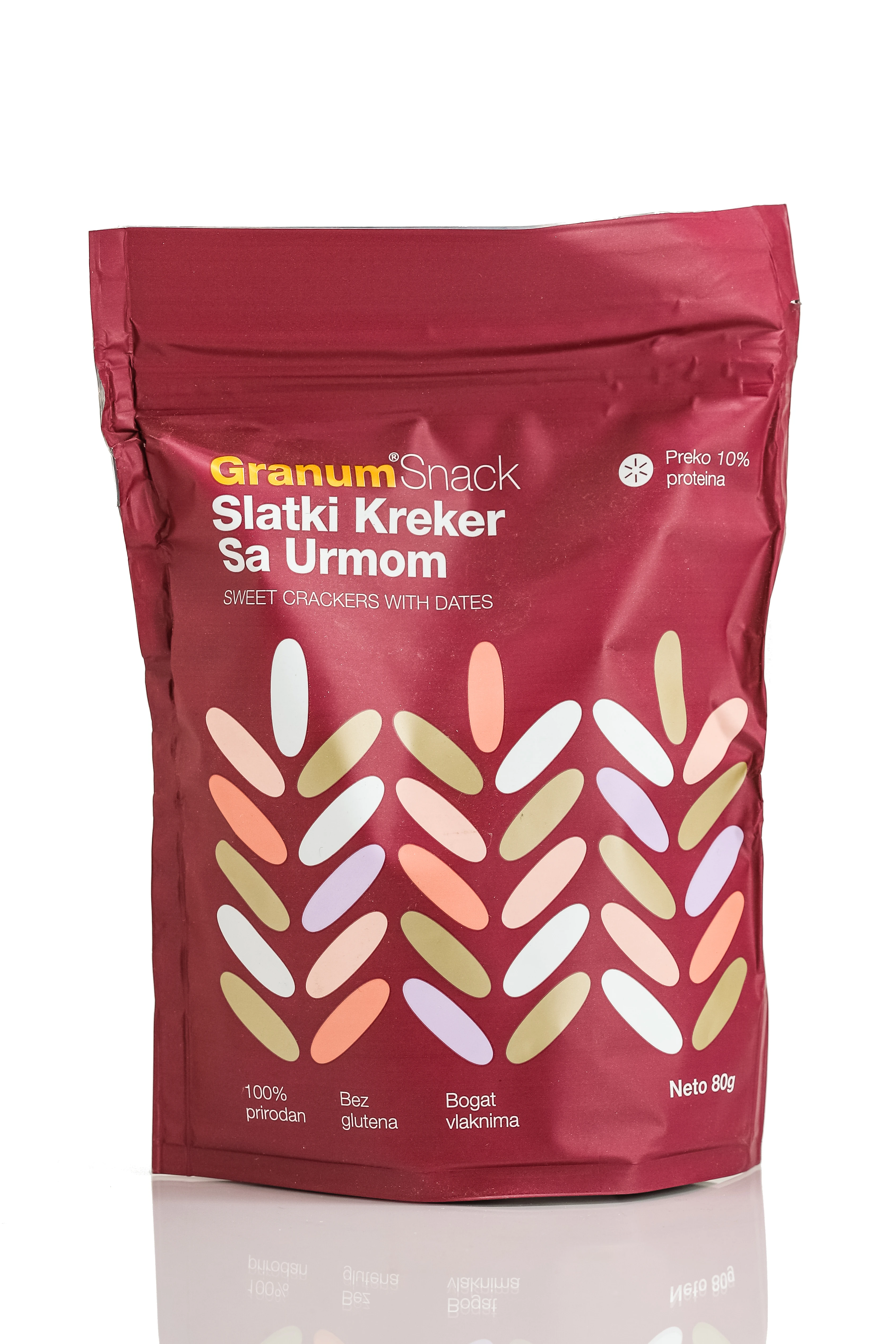 Slatki kreker sa urmom 80 g Granum